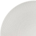 Luzerne ZEN ROUND COUPE PLATE-310mm Ø WHITE SWIRL (x3)