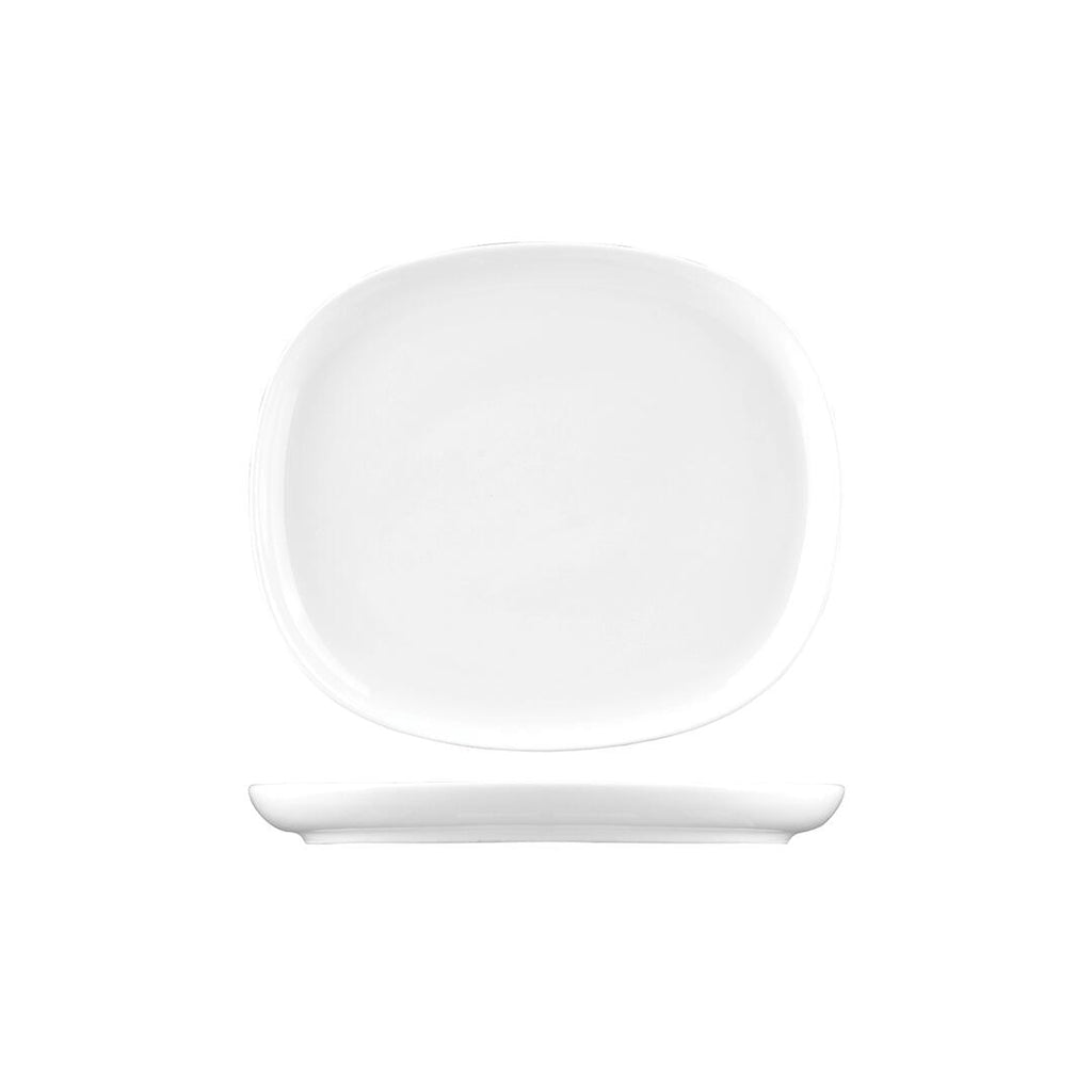 Sango ORA COUPE PLATE-230x200mm WHITE (x6)