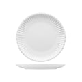 Fortessa FOOD TRUCK PAPER (LOOK) PLATE-254mm Ø WHITE (x4)