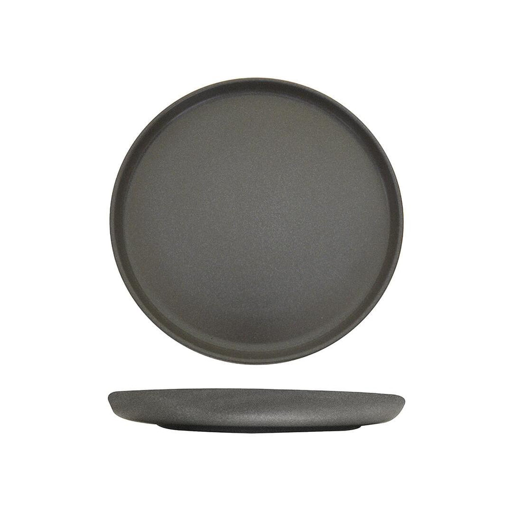 Eclipse UNO ROUND PLATE - 280mm Ø DARK GREY (x6)