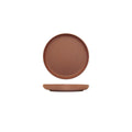 Eclipse UNO ROUND PLATE - 175mm Ø  BROWN (x6)