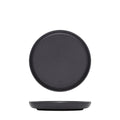 Eclipse UNO ROUND PLATE - 175mm Ø  BLACK (x6)