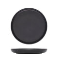 Eclipse UNO ROUND PLATE - 220mm Ø BLACK (x6)