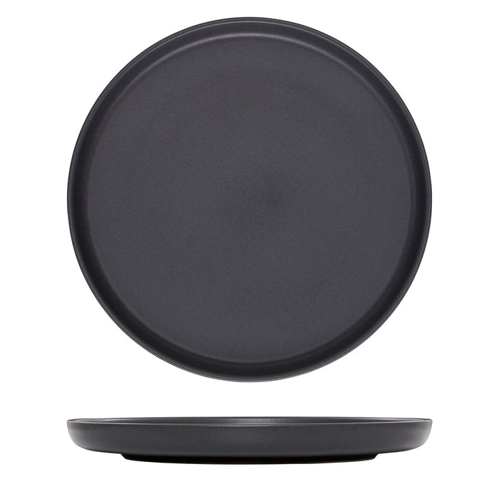 Eclipse UNO ROUND PLATE - 280mm Ø BLACK (x6)