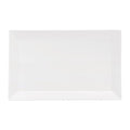 Ryner Tableware  RECT. FLAT NARROW RIM PLATTER-445x275mm WHITE (x6)