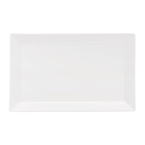 Ryner Tableware  RECT. FLAT NARROW RIM PLATTER-445x275mm WHITE (x6)