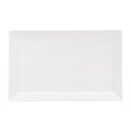 Ryner Tableware  RECT. FLAT NARROW RIM PLATTER-360x195mm WHITE (x12)