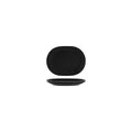 Rene Ozorio RIMMED OVAL PLATTER-157mm AURA MATT BLACK (994815) EA