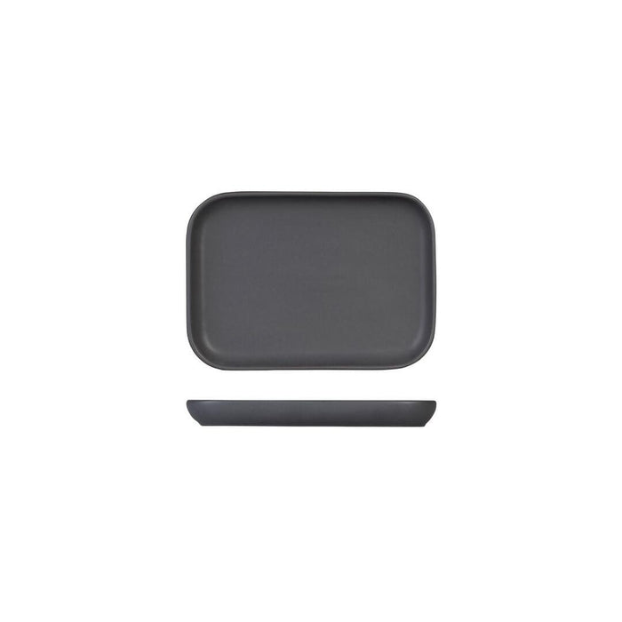 Bevande SERVIRE RECTANGULAR TRAY-180x130x20mm SLATE (x4)