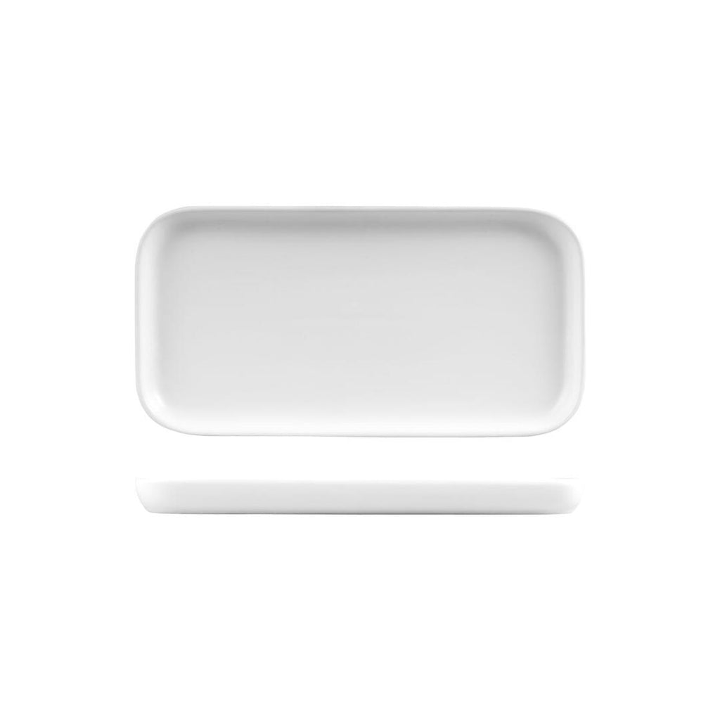 Bevande SERVIRE RECTANGULAR TRAY-250x130x20mm BIANCO (x4)