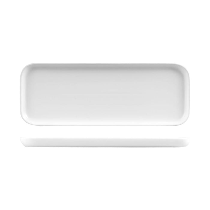 Bevande SERVIRE RECTANGULAR TRAY-350x130x20mm BIANCO (x4)