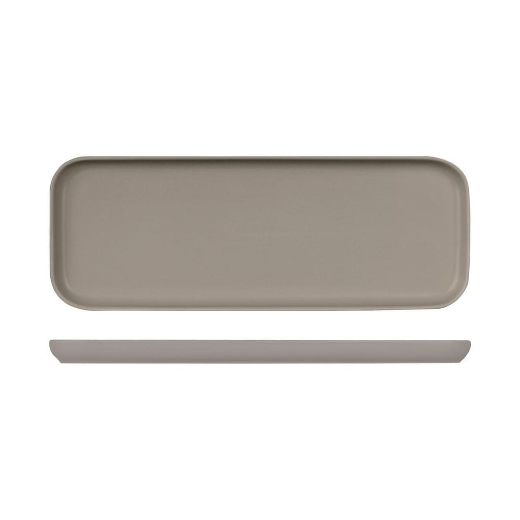 Bevande SERVIRE RECTANGULAR TRAY-350x130x20mm STONE (x4)