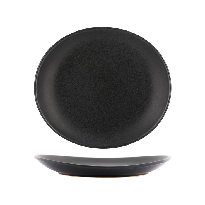 Tablekraft ARTISTICA OVAL PLATE-295x250mm SLATE EA