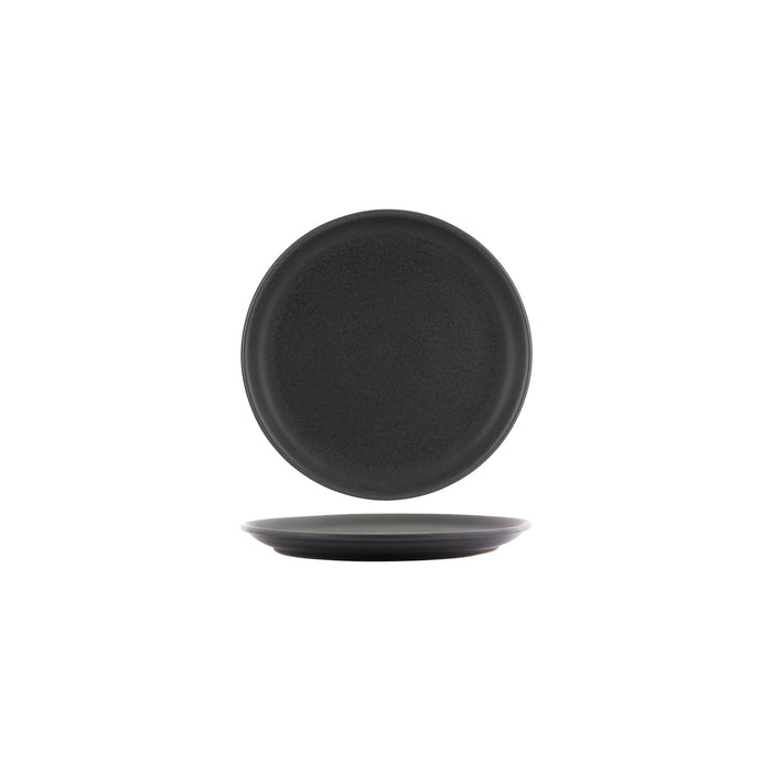Tablekraft ARTISTICA ROUND PLATE-220mm Rolled Edge SLATE EA