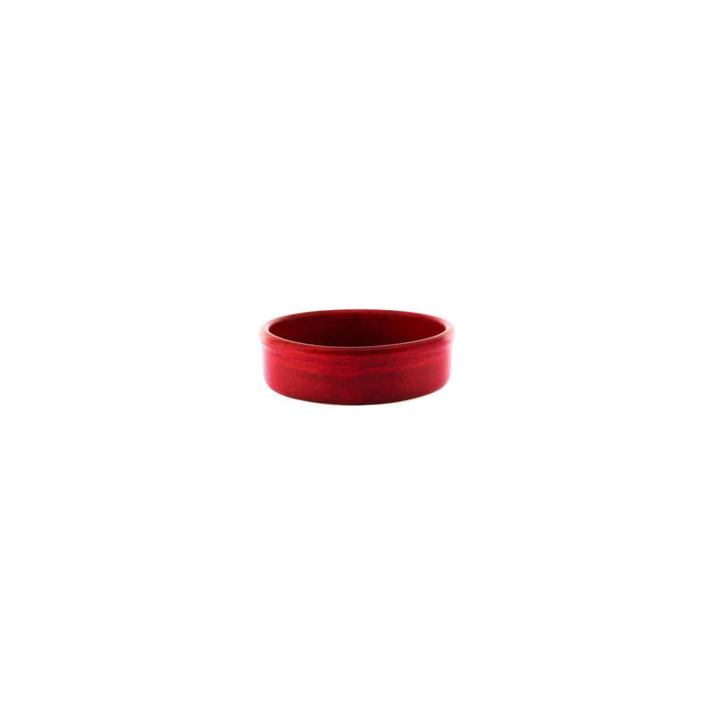 Tablekraft ARTISTICA ROUND DISH/TAPAS 110x30mm REACTIVE RED EA