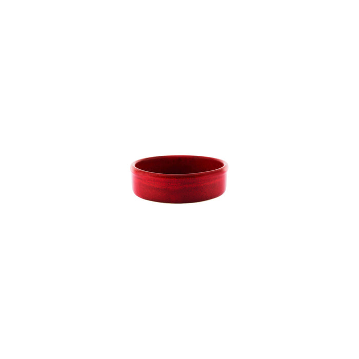 Tablekraft ARTISTICA ROUND DISH/TAPAS 110x30mm REACTIVE RED EA