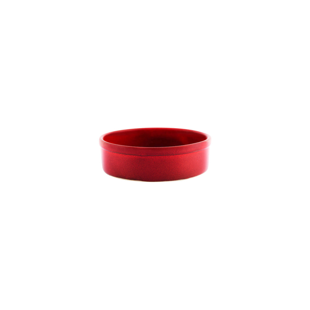 Tablekraft ARTISTICA ROUND DISH/TAPAS 140x45mm REACTIVE RED EA