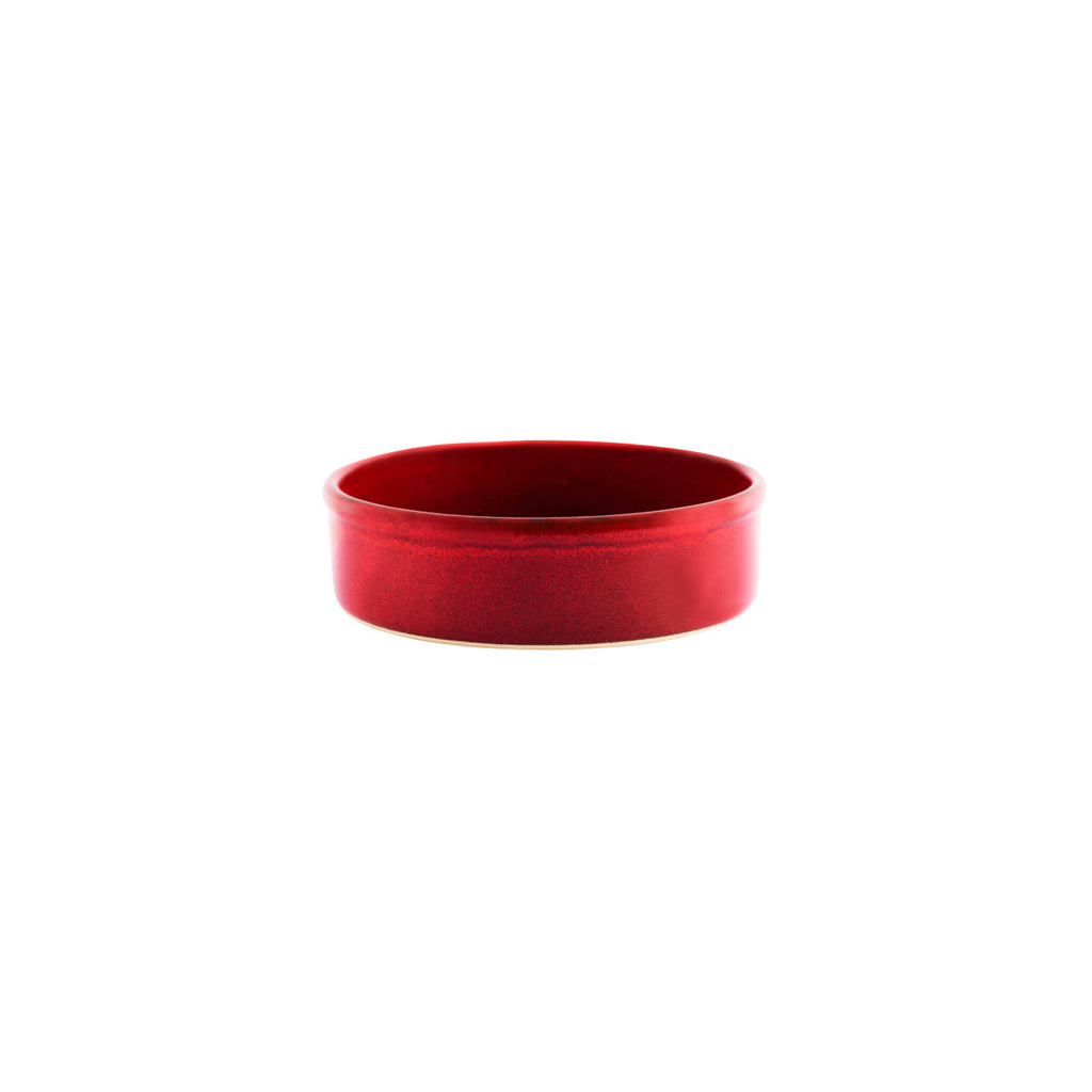 Tablekraft ARTISTICA ROUND DISH/TAPAS 160x45mm REACTIVE RED EA