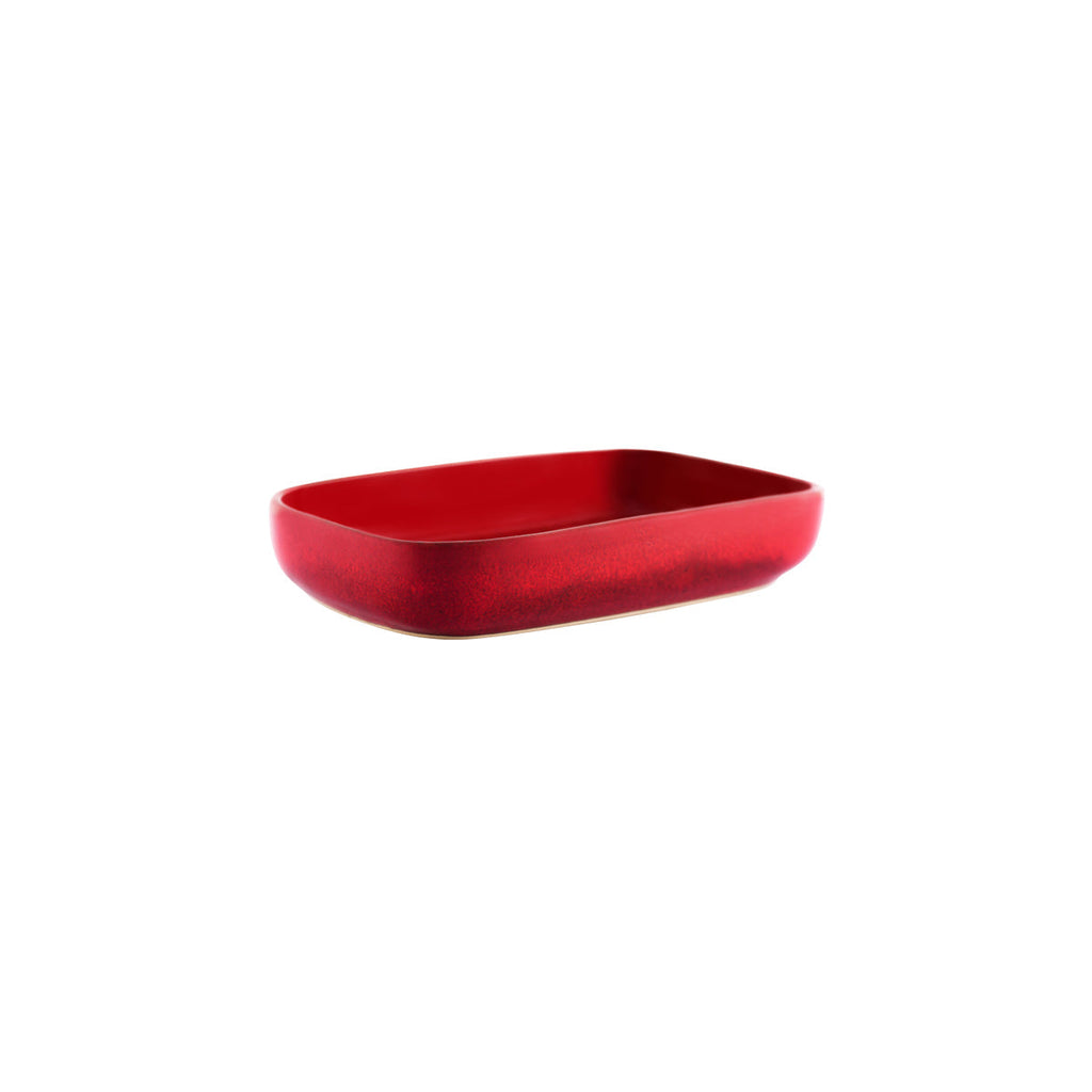 Tablekraft ARTISTICA RECTANGULAR DISH 170x105x40mm REACTIVE RED EA