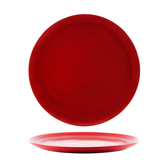 Tablekraft ARTISTICA PIZZA PLATE 330mm REACTIVE RED EA