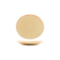Tablekraft ARTISTICA OVAL PLATE-210x190mm FLAME EA
