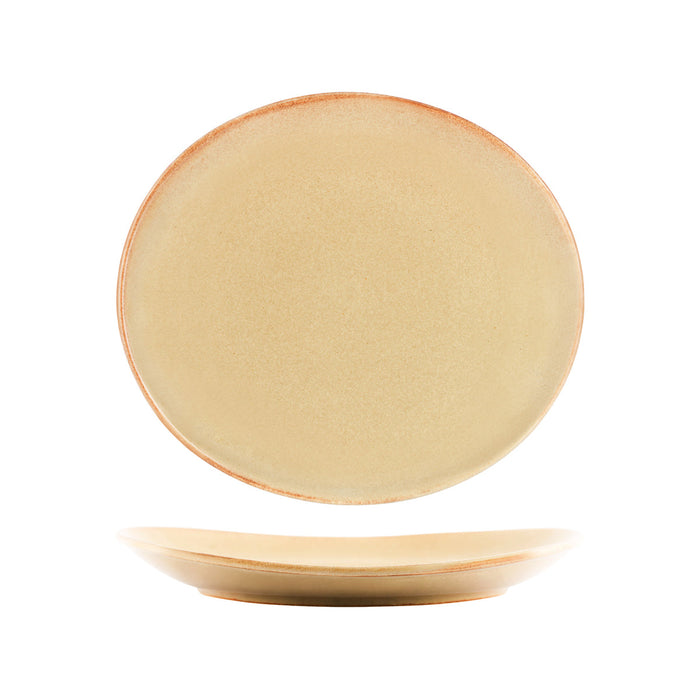 Tablekraft ARTISTICA OVAL PLATE-295x250mm FLAME EA