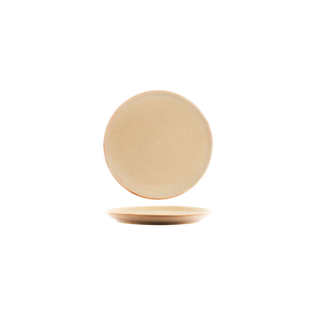 Tablekraft ARTISTICA ROUND PLATE-190mm Rolled Edge FLAME EA