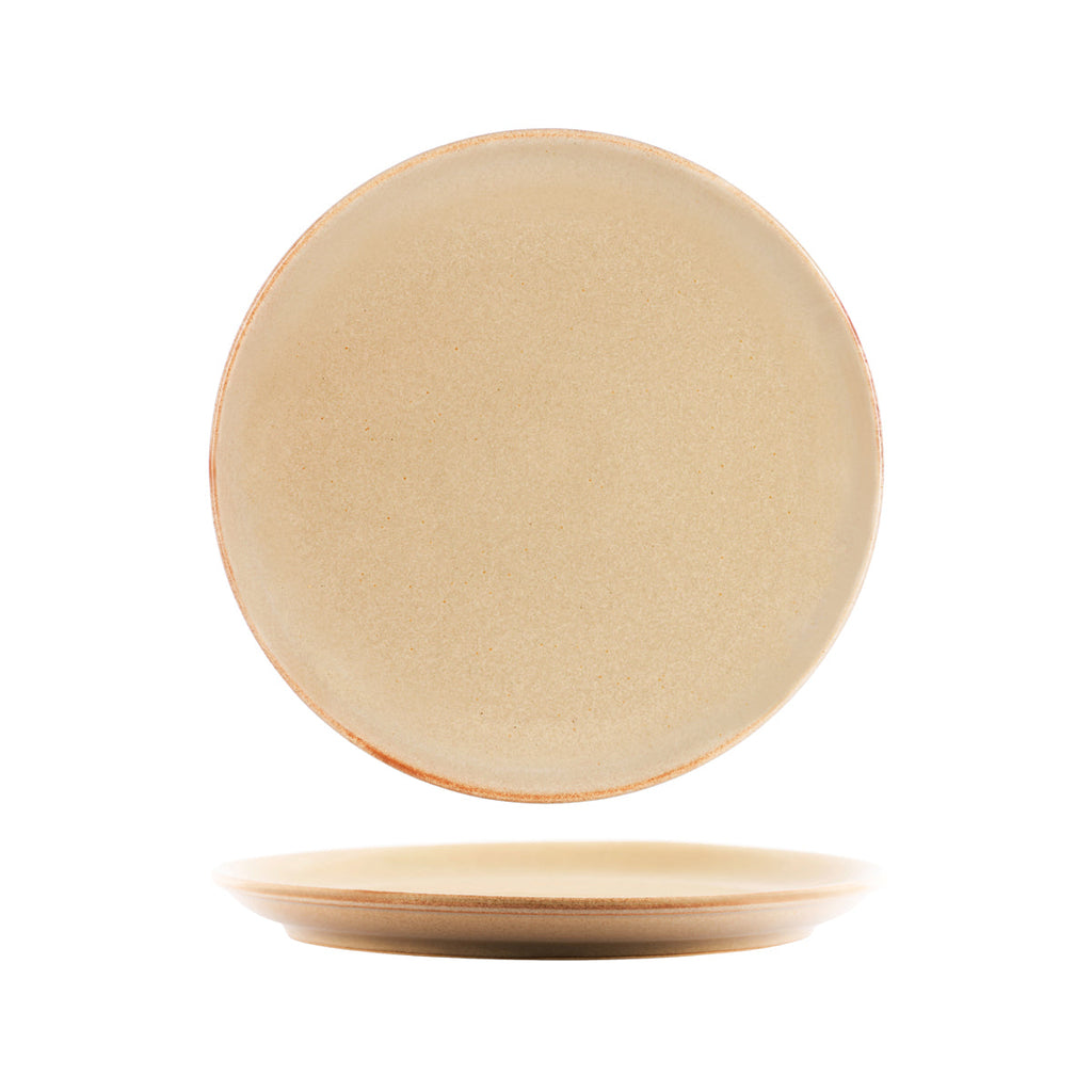Tablekraft ARTISTICA ROUND PLATE-270mm Rolled Edge FLAME EA