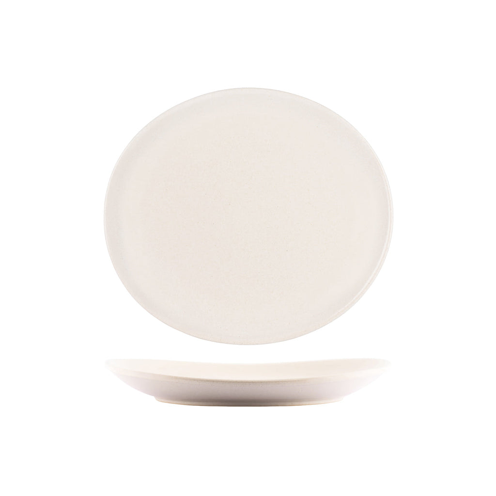 Tablekraft ARTISTICA OVAL PLATE-250x220mm SAND EA
