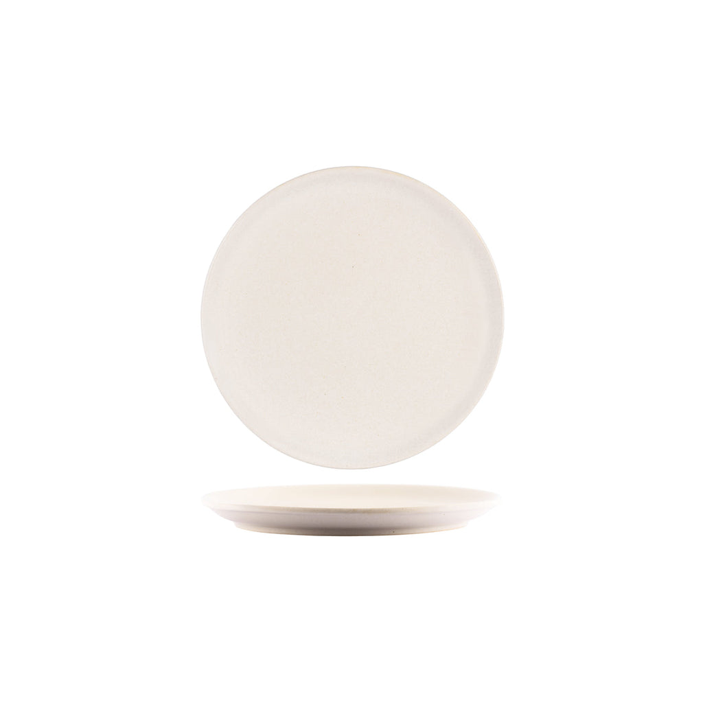 Tablekraft ARTISTICA ROUND PLATE-240mm Rolled Edge SAND EA