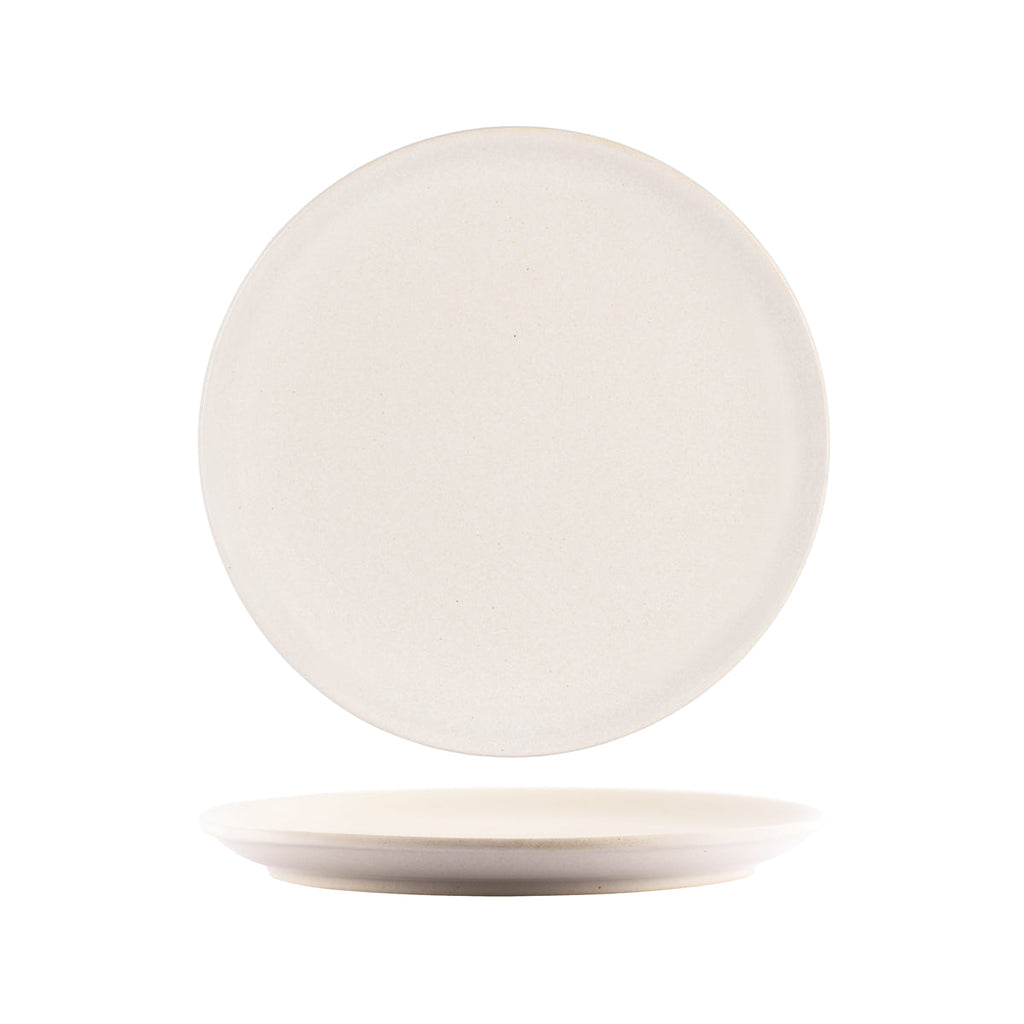 Tablekraft ARTISTICA ROUND PLATE-270mm Rolled Edge SAND EA