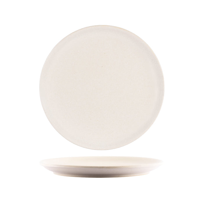 Tablekraft ARTISTICA ROUND PLATE-270mm Rolled Edge SAND EA