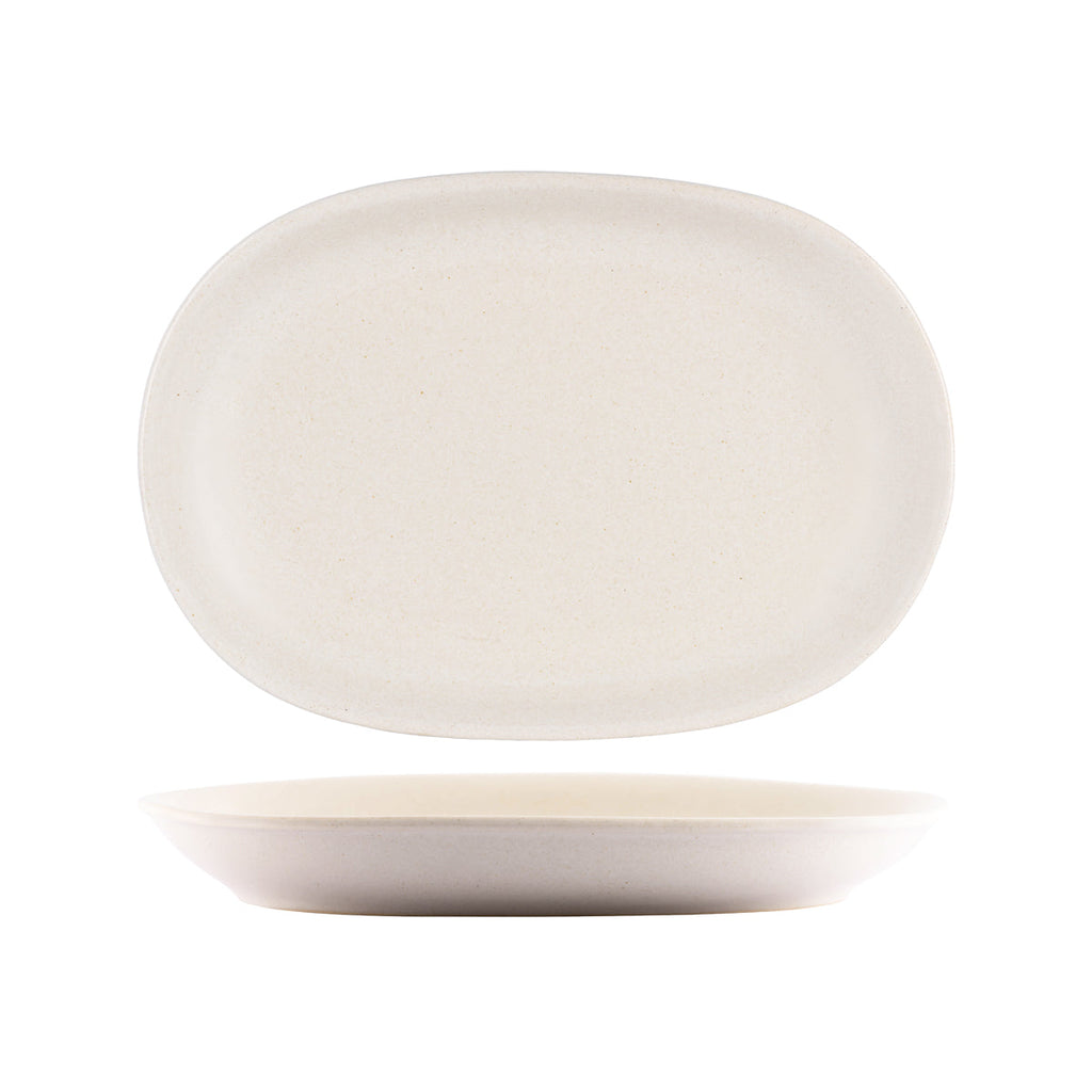 Tablekraft ARTISTICA OVAL SERVING PLATTER-305x210mm SAND EA