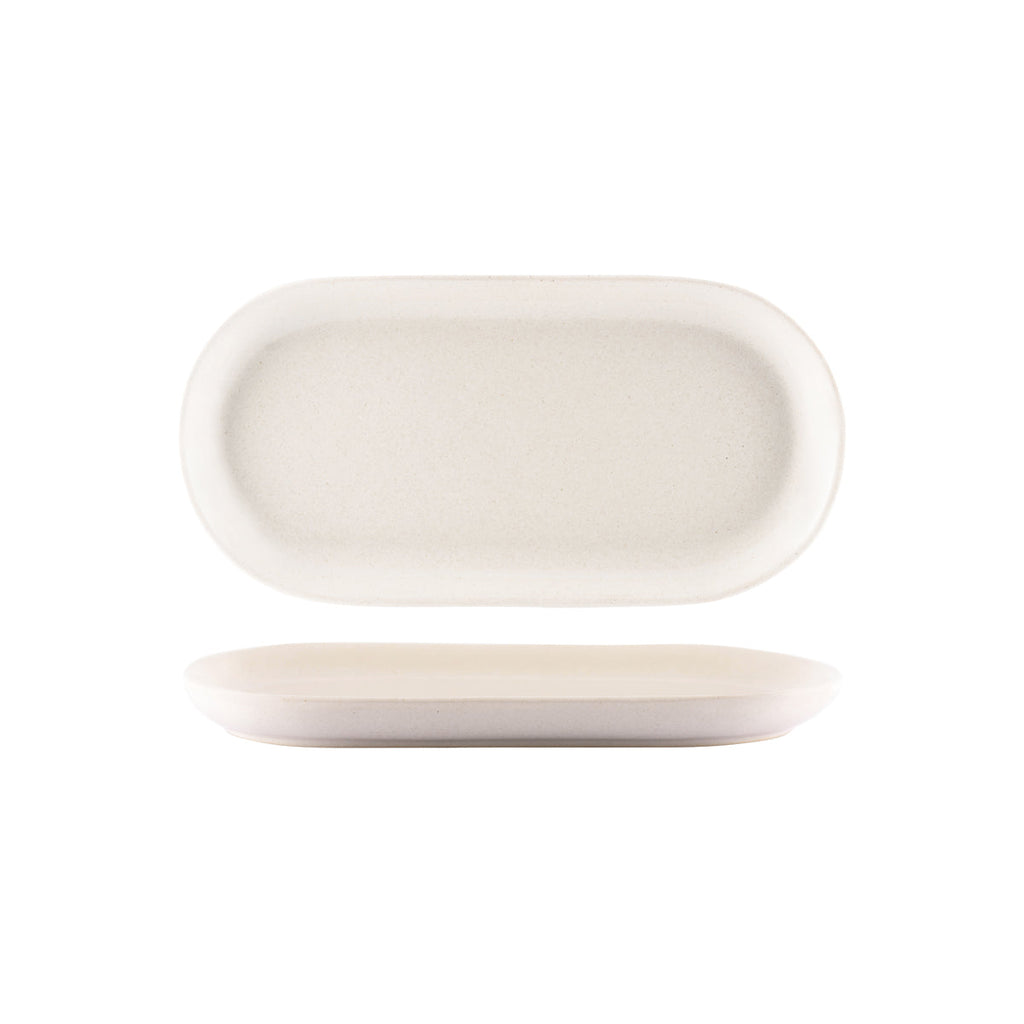 Tablekraft ARTISTICA OVAL PLATE COUPE 300x140mm SAND EA