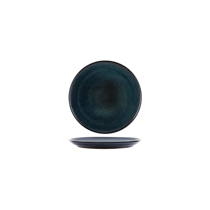 Tablekraft ARTISTICA ROUND PLATE-190mm Rolled Edge MIDNIGHT BLUE EA
