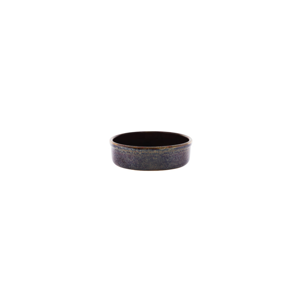 Tablekraft ARTISTICA ROUND DISH/TAPAS 110x30mm REACTIVE BROWN EA
