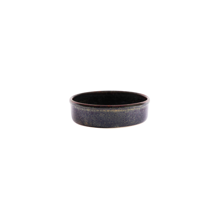Tablekraft ARTISTICA ROUND DISH/TAPAS 140x45mm REACTIVE BROWN EA