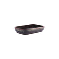 Tablekraft ARTISTICA RECTANGULAR DISH 170x105x40mm REACTIVE BROWN EA