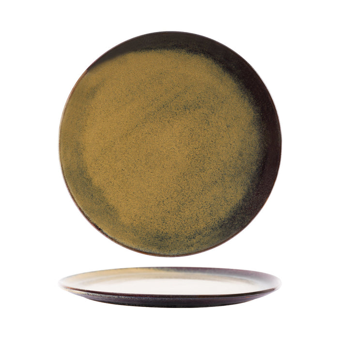 Tablekraft ARTISTICA PIZZA PLATE 330mm REACTIVE BROWN EA