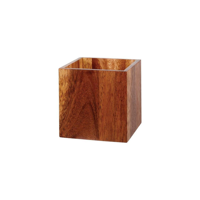 Art De Cuisine WOOD BUFFET CUBE-150x150x150mm BROWN ACACIA (Each)
