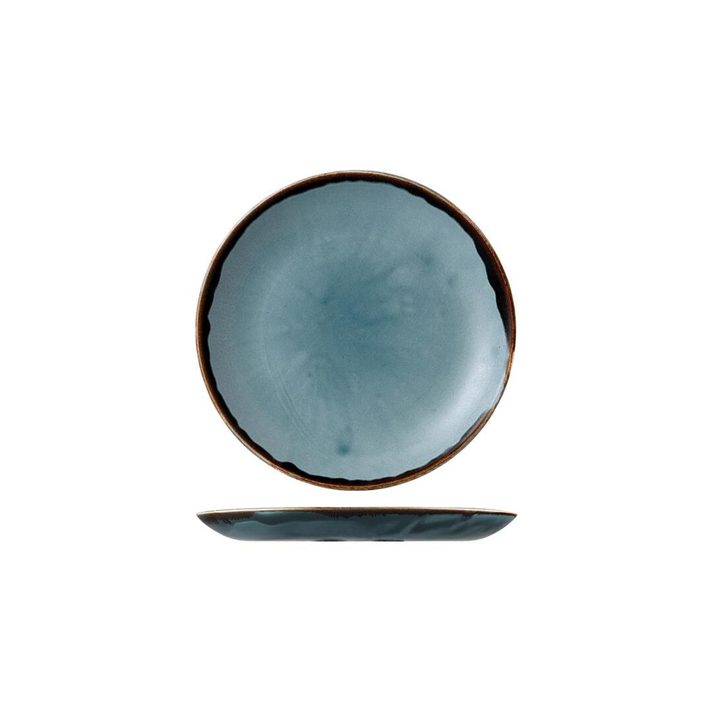 Dudson HARVEST ROUND COUPE PLATE-165mm Ø BLUE (x12)