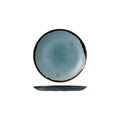 Dudson HARVEST ROUND COUPE PLATE-165mm Ø BLUE (x12)