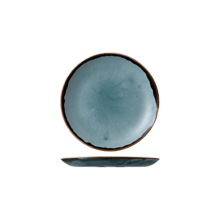 Dudson HARVEST ROUND COUPE PLATE-165mm Ø BLUE (x12)