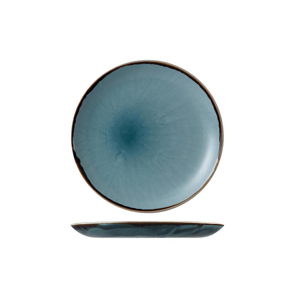 Dudson HARVEST ROUND COUPE PLATE-217mm Ø BLUE (x12)