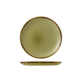 Dudson HARVEST ROUND COUPE PLATE-217mm Ø GREEN (x12)