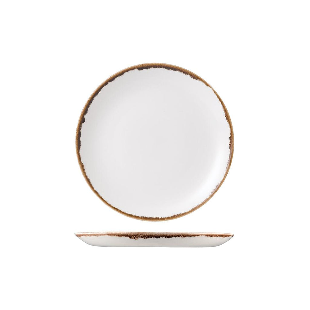 Dudson HARVEST ROUND COUPE PLATE-217mm Ø NATURAL (x12)