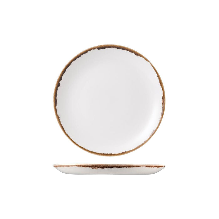 Dudson HARVEST ROUND COUPE PLATE-217mm Ø NATURAL (x12)