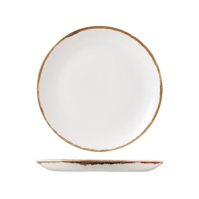 Dudson HARVEST ROUND COUPE PLATE-260mm Ø NATURAL (x12)