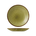 Dudson HARVEST DEEP COUPE PLATE-255mm Ø GREEN (x12)