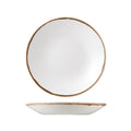 Dudson HARVEST DEEP COUPE PLATE-255mm Ø NATURAL (x12)
